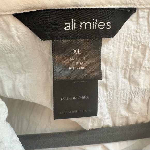 Ali Miles Long Sleeve Artsy Asymmetrical Cowl Neck Tunic Top - Picture 6 of 8